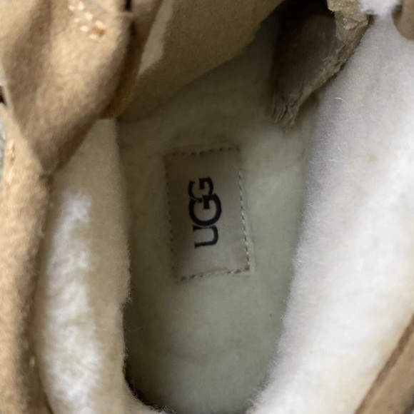 UGG Neumel Zip Men’s Size 11 Brown Boots Leather Chukka 1103883 NWOB - Picture 4 of 8